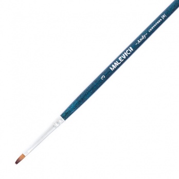 Кисть синт. Малевичъ "Энди" № 3, плоская