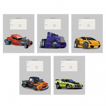 Тетрадь 24л. лин. "Скоростные авто" ТЛЛ 247046