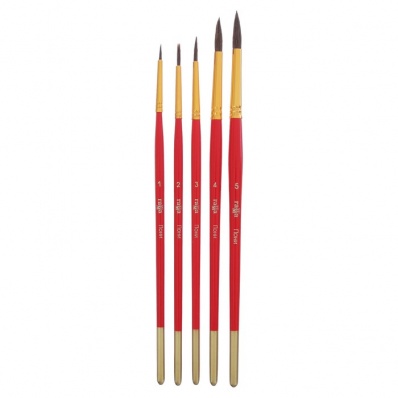 Кисть пони круглая № 5, Гамма