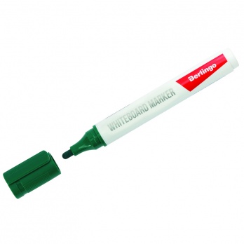 Маркер д/доски зеленый кругл. 2мм Berlingo WB210 РМ6311