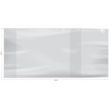 Обложка д/дневн. 22*46см и учебн. мл.кл, универс. ПВХ 100 мкм  SP 15.16