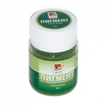 Пигмент Окись хрома 30гр. "Альбатрос"