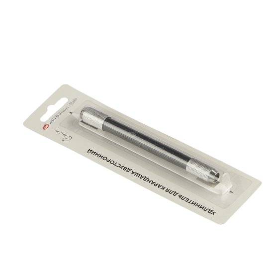 Удлинитель-держатель для карандаша двусторонний "Сонет ", металл, черный