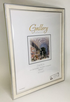 Рама пластиковая 30*40 Gallery 642468-15 светлая /Тандем/