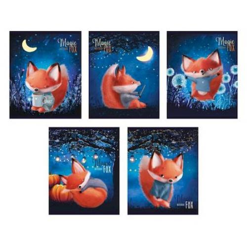 Тетрадь 48л. кл. "Magic FOX"  ТКБ488249