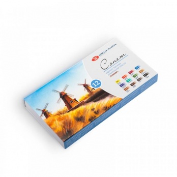 Н-р акварельных красок "Сонет" Пленэр, 12 цв. в картоне