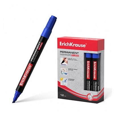 Маркер перм. синий скош. 0,5-4,6мм  ЕК 4782