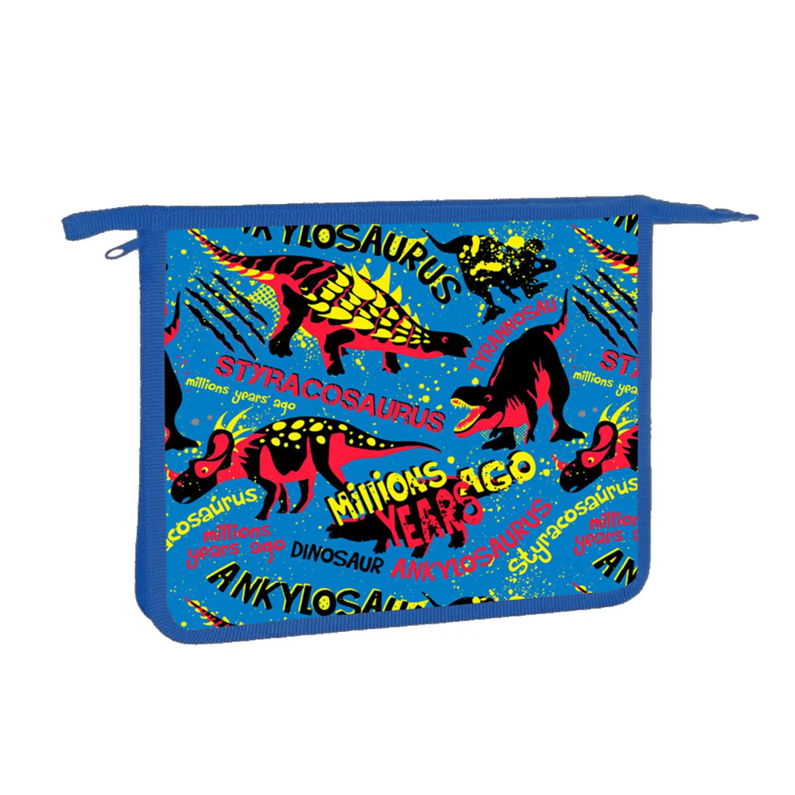 Папка д/тетр. А5 1 отд. на молнии ""Динозавры"  ПП50113