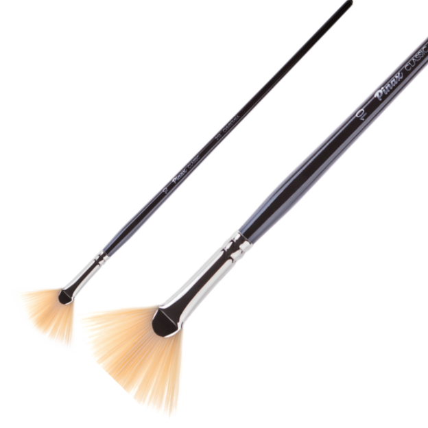 Кисть веерная № 4  Pinax Artists CLASSIC, синтетика