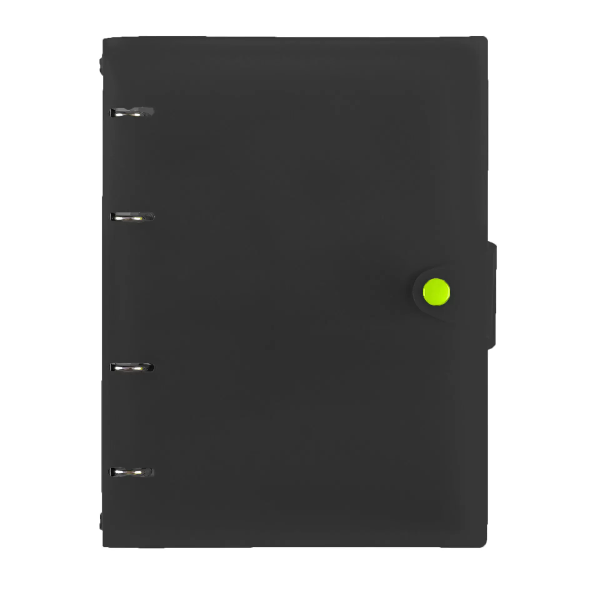 Тетрадь на кольцах А5 80л. "Favorite Black №2"  ТКПФ805636