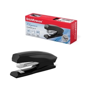 Степлер 10 на 20л. "Elegance" черный  ЕК 2167