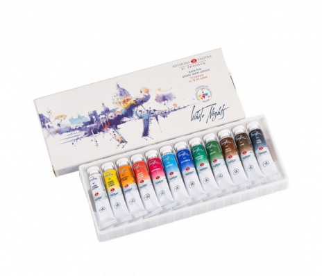 Набор акварель «Белые ночи» 12 туб х10 мл