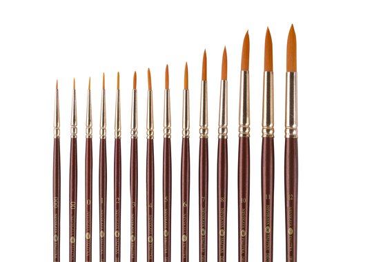 Кисть синтетика "Decola" №00 круглая (1,2мм)