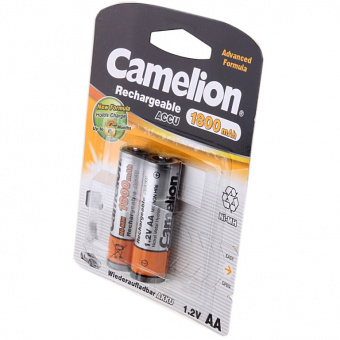 Аккумулятор NiMh Camelion R06, AA, 1800mAh, в блистере 2шт.