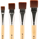 Кисть синтетика "Хобби" №12 плоская