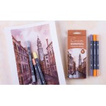 Набор аквамаркеров Сонет, 6 цв. "Городской пейзаж"