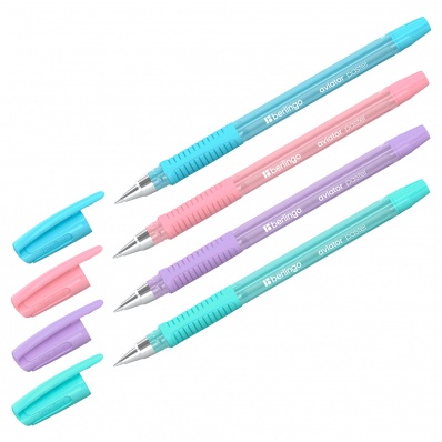 Ручка шар. синяя 0,7мм Berlingo "Aviator Pastel"  CBp_07512