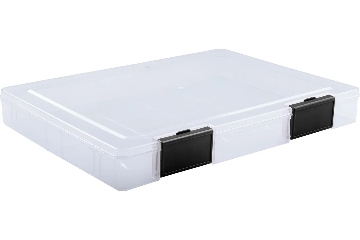 Папка для документов А4, ширина 40мм, защёлки черные ПД20