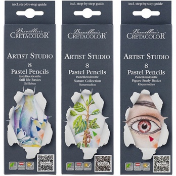 Н-р пастельных карандашей "Artist Studio Line" 8 цв.  д/рисования натюрмортов