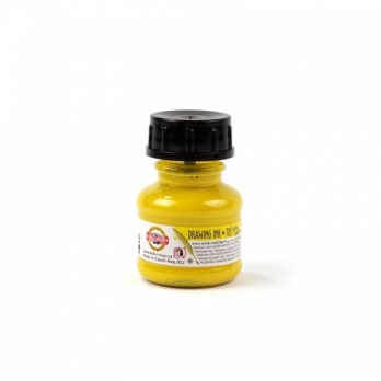 Тушь цветная, желтая, 20мл "Koh-I-Noor" 1417002