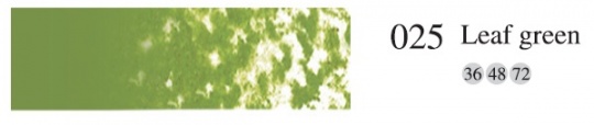 Пастель мягкая профес. квадратная №025 Зеленый лист
