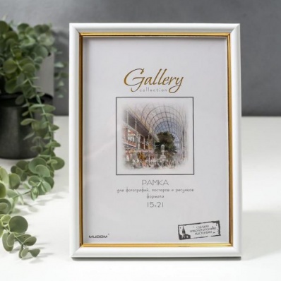 Фоторамка пластиковая 15х21 Gallery 636461-6 Тандем