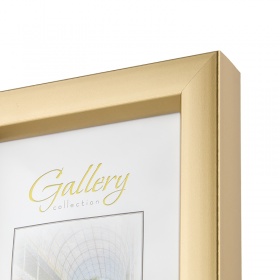 Рама пластиковая Gallery 10х15 640011-4 золото