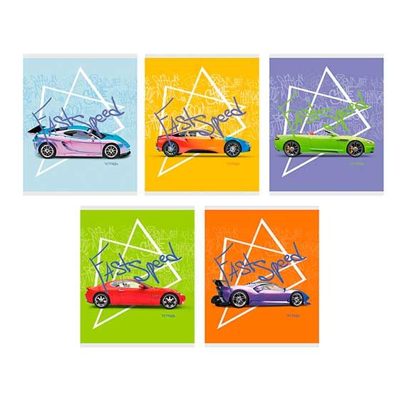 Тетрадь 48л. кл. "Fast speed" ТКЛ488335