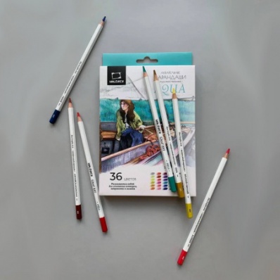 Набор акварельных карандашей Малевичъ GrafArt, 36 шт