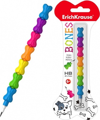 Карандаш сегментный 1,7мм  НВ "Bones" ЕК 48053