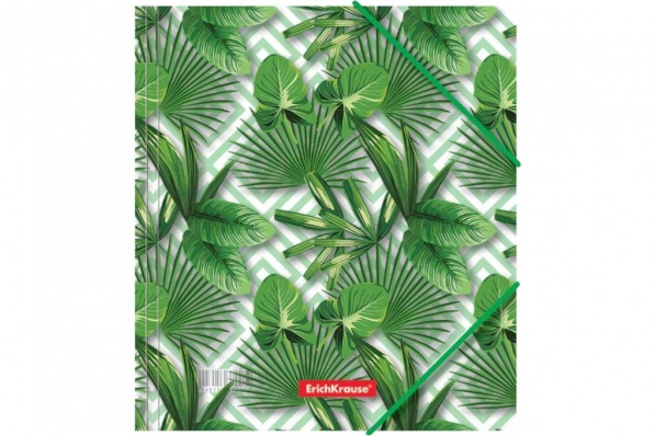 Папка на резинках  А5+ "Tropical Leaves" ЕК 49355