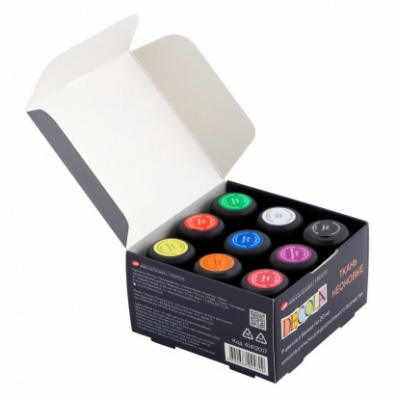 Набор неонового акрила по ткани "Decola" 9*20мл  41412017