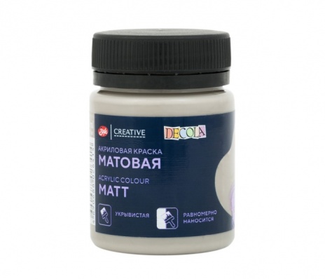 Акрил матовый Decola, французский кофе 50мл (445)