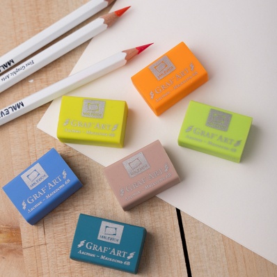 Ластик экстра мягкий 6В Малевичъ