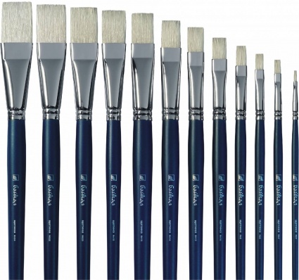 Кисть щетина  №20 "Байкал", плоская