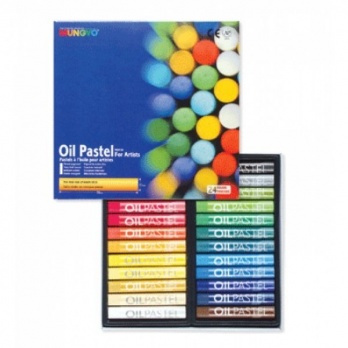 Пастель масляная 24 цв, MUNGYO художественная