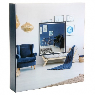 Фотоальбом 400 фото 10х15 пер-т 3-кольца fleur-de-lis 118075