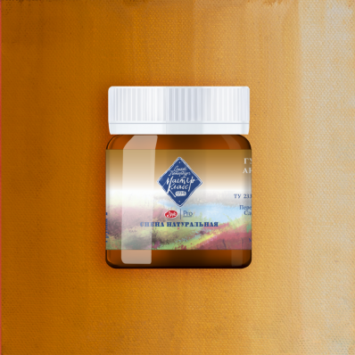 Гуашь худ  40мл  Сиена натуральная МК  1720405