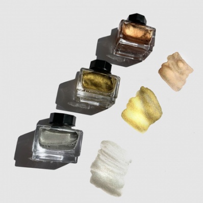 Тушь для рисования и каллиграфии, Малевичъ, серебро, 15 мл