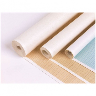 Бумага миллиметровая 878мм*10м оранж. в рулоне 340672