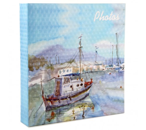 Фотоальбом 400ф 10X15см, ПП карм., 121374  3D