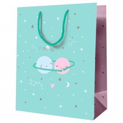 Пакет бум./ламин. 26*32*12см  "Объятия"  MS_52175