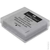 Ластик-клячка Faber-Castell, формопласт, 40*35*10мм, серый FC127220