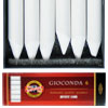 Белые художественные мелки GIOCONDA, 6 шт. L=120мм,D=5,6мм, 4371