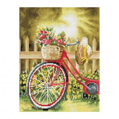 Алмазная мозайка "Солнечный день", 30*40см, холст на подрамнике  АМ3040_47587