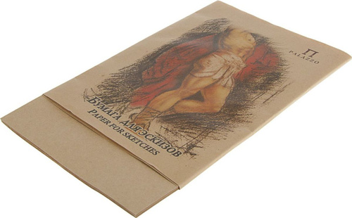 Бумага д/эскизов "Palazzo", А-3, 20л., 200г/м2