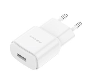 Сетевое з/у 1USB 2.1A Borofone BA48A (White)