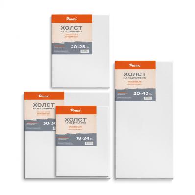 Холст на подрамн. 40*60 "Pinax", 100% хлопок, м/з, 380гр/м2