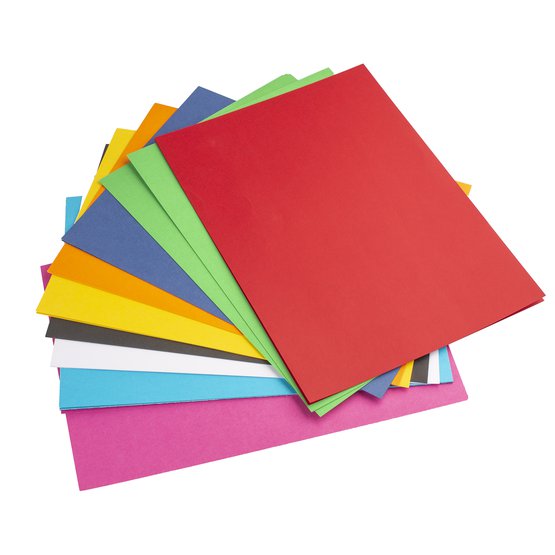 Набор цветного картона "Я-Художник", А4, 220г/м2, 10цв, 20л