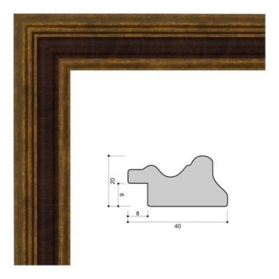Рамка 40х60 багет 4020 KS3921-3